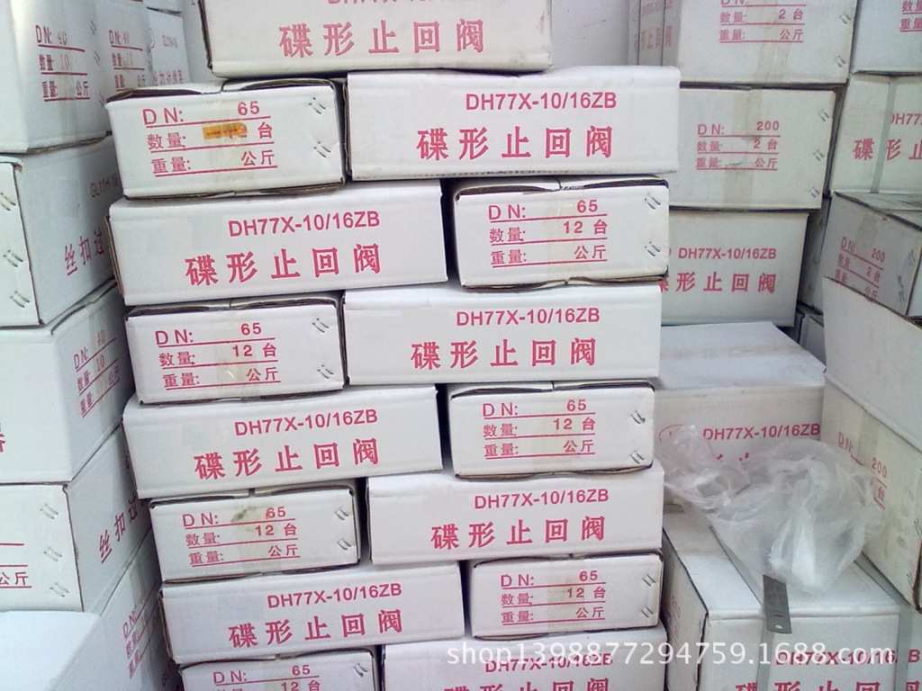 對夾式蝶形止回閥批量1