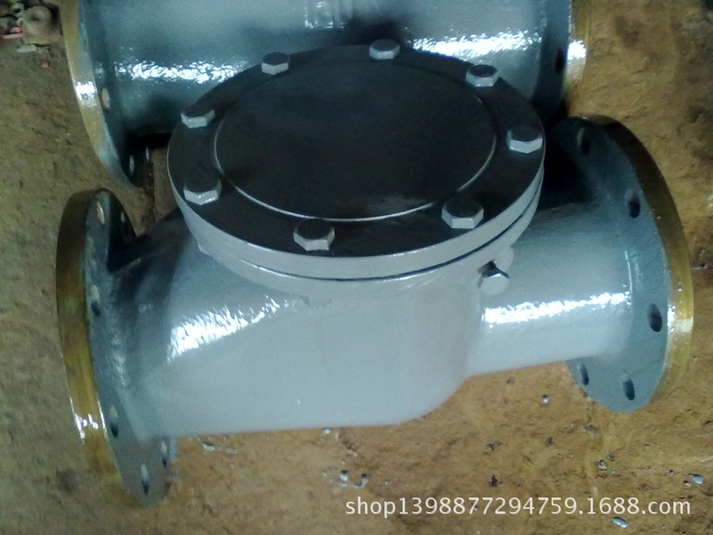 DN150鑄鋼旋啟式止回閥2